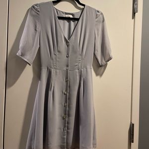 Wilfred button-front dress from Aritzia NWOT